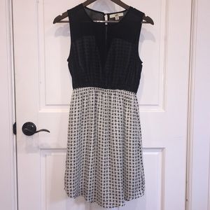 Black and White Dress